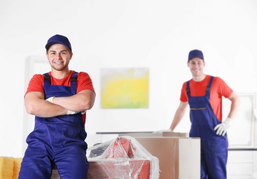 Careful packing and protective wrapping during a Willesden move