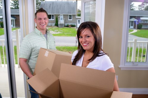 Man with van removal service for a local move in Willesden