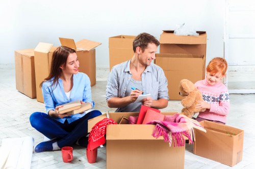 Furniture pick-up service in Willesden with local home access considerations