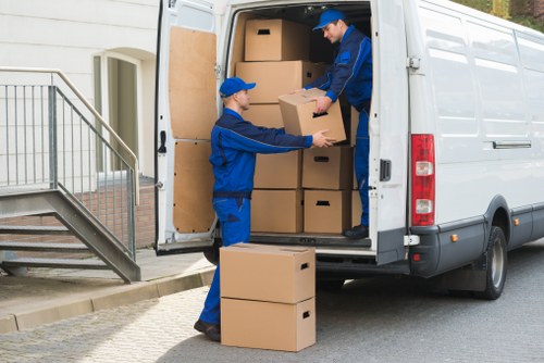 Office removal service handling commercial relocation in Willesden