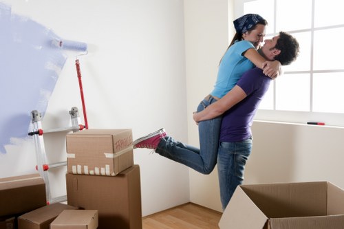 Removal van for local moving work in Willesden