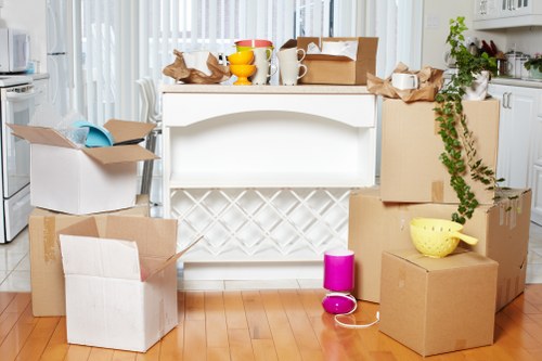 Careful packing and labelling for an office relocation in Willesden
