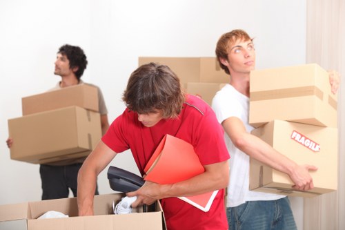 Home removals service supporting a local move in Willesden