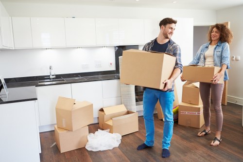 Customer reviewing a removals booking confirmation