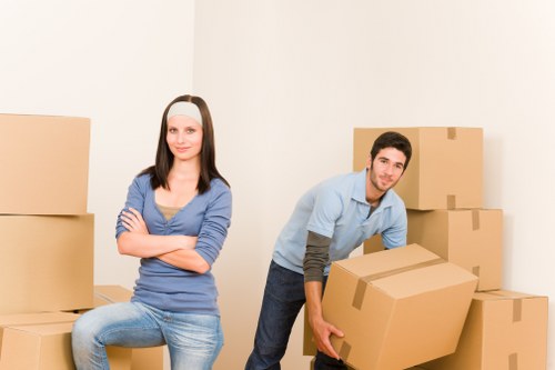 Local movers handling an office relocation in Willesden