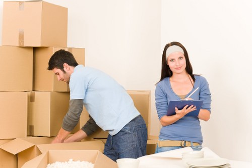 Local removals service supporting a business move in Willesden