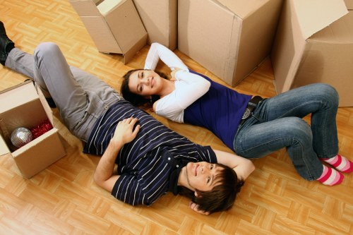 Careful packing and handling of household items during a Willesden removal